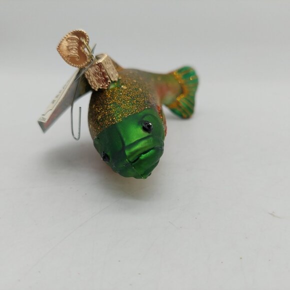 Old World Christmas Glass Ornament Rainbow Trout Multi-colored - Picture 5 of 9